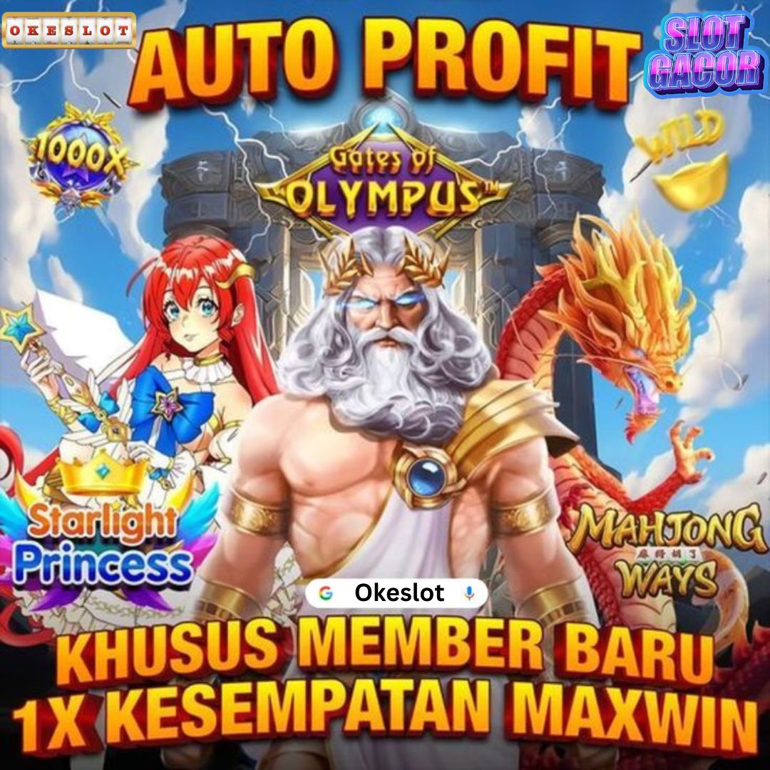 Okeslot: Situs Slot Online Resmi Terpercaya dan Gacor Hari Ini